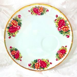 5 PC Vintage fine china plate set by Robinson Design Group